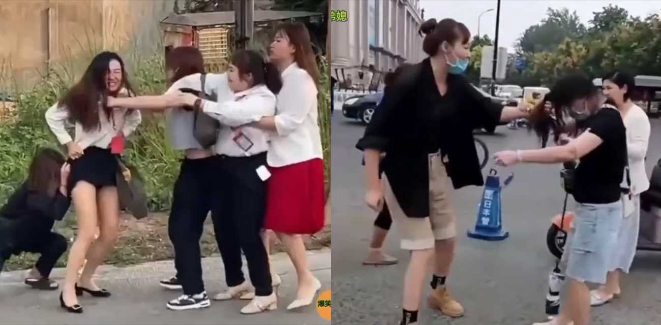 小三美不美？原配手撕小三 抓奸集锦！