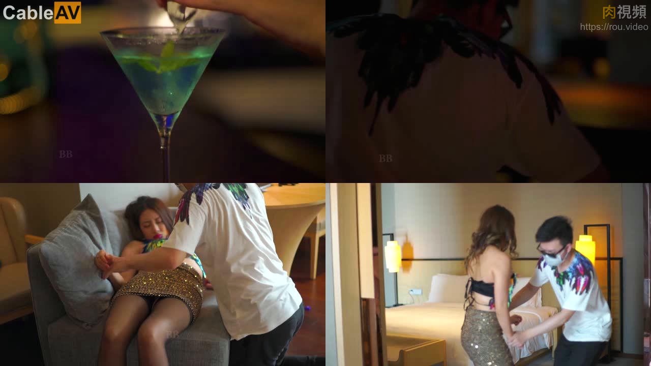 摄影师果哥出品视频白金版高清露脸无水印 筱慧酒吧被捡尸